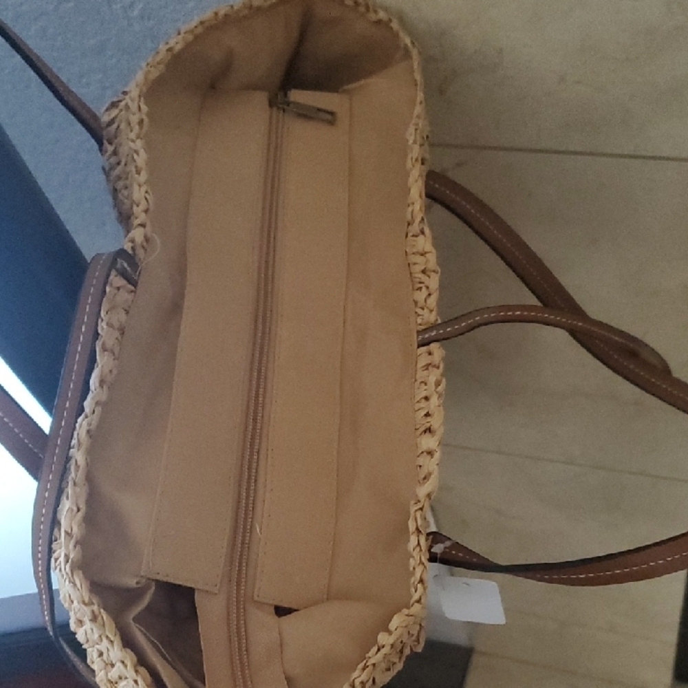 Tote Bag Tan Handcrafted - Picture 6 of 6